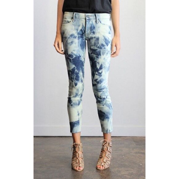 Mother Jeans Looker Ankle Fray in Dog Gone It Wash, Size 25 - Picture 4 of 16